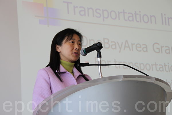 圣马刁政府协会主席Sandy Wong。(屈婧/大纪元) 圣马刁政府协会主席Sandy Wong。(屈婧/大纪元)