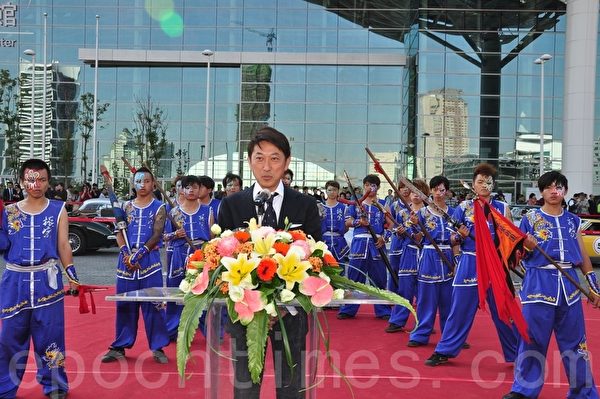 日古董车队环台感恩高市总铺师办桌招待 311 大地震 宋江阵 大纪元