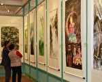 劉春梅彩陶彩墨個展　頭份鎮公所開展