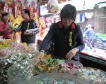 嘉市府衛生局稽查年貨