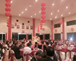 薩爾瓦多華僑聯合總會於29日晚間（當地時間）在華人中心舉辦新年餐會，歡慶新年，中華民國駐薩大使李新穎夫婦偕全體館員出席。圖為新年餐會一隅。
（駐薩爾瓦多大使館提供）
