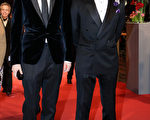 2014年2月15日，《白日焰火》导演刁亦男与演员廖凡携手获得柏林电影节最佳影片和最佳男主角大奖。（Sean Gallup/Getty Images）