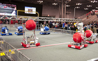 紐約舉辦第14屆「第一」機器人比賽