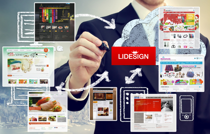 “用心做”的法国Lidesign网站设计