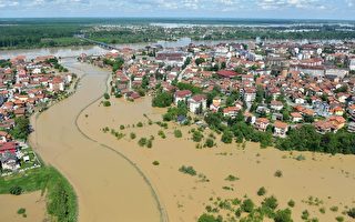 巴爾幹世紀洪災引發逾三千山體滑波