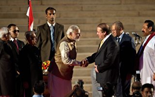 印度总理宣示就职 巴总理罕见到贺