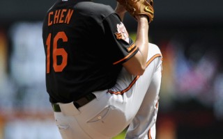 MLB/金鶯戰釀酒人  陳偉殷會王維中