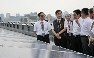 太陽能發電年省60萬   台中市政大樓啟用