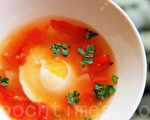 【舞動味蕾】義式蕃茄水波蛋湯