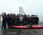 海大畢業生夢想起航  獨木舟航向基隆嶼