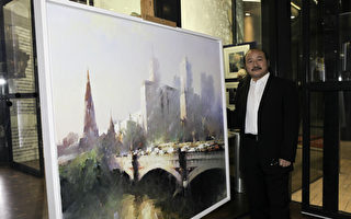 墨尔本华人画家任澳洲著名画展唯一评委