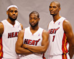 NBA/韦德波什跳出合约 热火三巨头解体