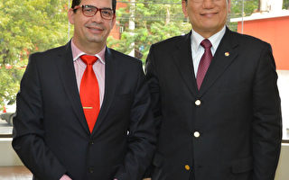 台駐巴拉圭劉德立與巴拉圭新任眾議長餐敘