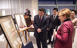 德國總理默克爾出訪中國