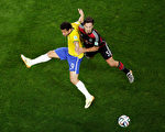德國隊大勝巴西，誰都沒有想到，德國以7比1讓巴西在自家土地上輸的淒慘。(Felipe Dana - Pool/Getty Images)