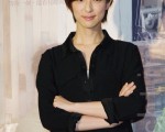 賴雅妍於7月15日在台北為電影《等一個人咖啡》作宣傳。（黃宗茂/大紀元）