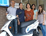 校友集資 中原大學獲贈救護用電動機車