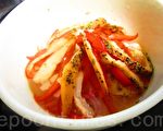 【玩料理】紅椒燻雞絲涼拌蒟蒻絲