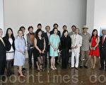 台美文艺协会作品展开幕