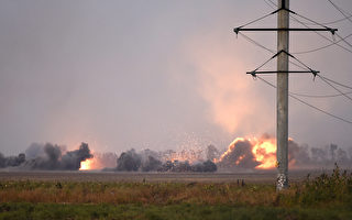 乌克兰东部炮声后 停火协议生效