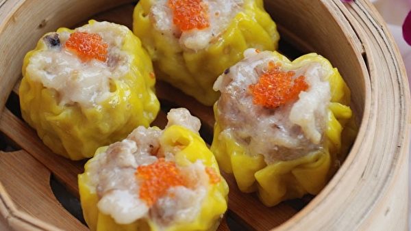 蟹籽烧卖皇(图片提供:永记餐馆) 蟹籽烧卖皇(图片提供:永记餐馆)