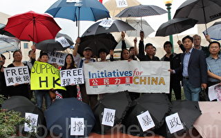 「撐散」中共暴政 美華府民眾聲援香港
