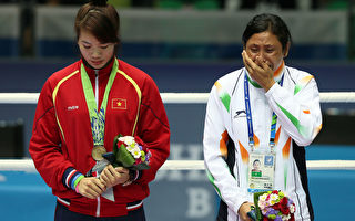 抗议判决 亚运印度选手铜牌挂给南韩选手