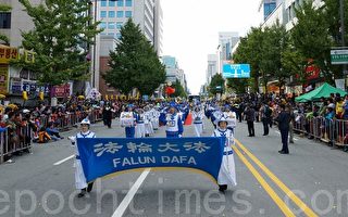 韩国万人国际庆典 天国乐团受欢迎