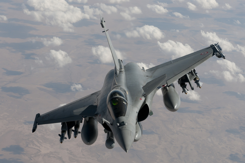 法國空軍的陣風戰機。(AFP)