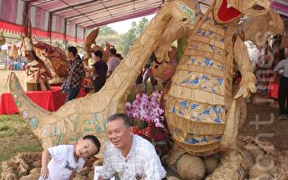 草屯稻草文化节 展现在地工艺文化