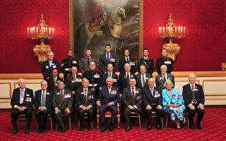 澳洲战争英雄参加伦敦的皇家纪念活动