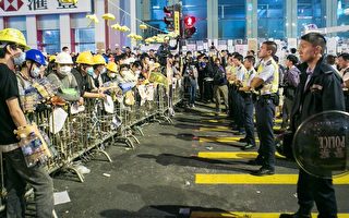 香港旺角爆發衝突 本報西人記者現場目擊