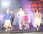組圖:小淳登台熱唱 日名模上演穿搭秀