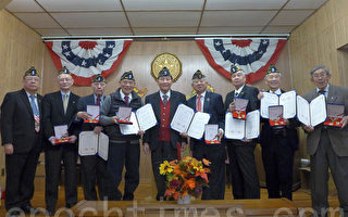 華裔退伍軍人感恩餐會 表彰韓戰軍人