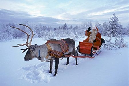 圣诞老人送礼压力山大雪橇需3千倍声速 驯鹿 大纪元