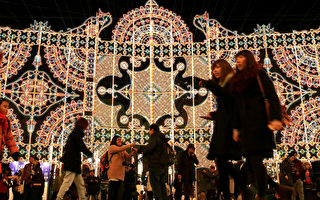 組圖：日本神戶光之盛宴 綵燈璀燦耀眼