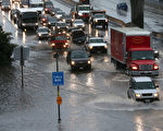 5年最強風暴來襲 加州發布洪水警報