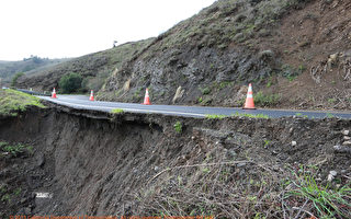 北加州馬林縣1號高速公路關閉