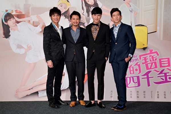 李運慶(左起)、Duncan、謝佳見、修杰楷。(三立提供) 李運慶(左起)、Duncan、謝佳見、修杰楷。(三立提供)