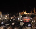 数千信徒涌入耶稣诞生地伯利恒庆圣诞