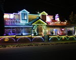 組圖：墨爾本獨特的聖誕彩燈