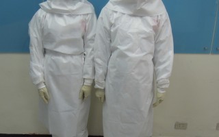 桃园市防范埃博拉  防护装备1,500套