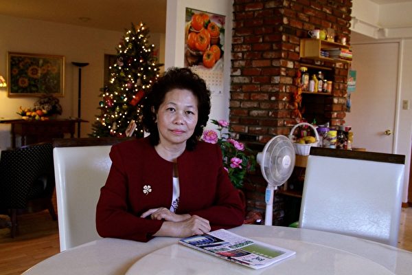 周美麗說,她要求自己以「真心」、「慈心」、「耐心」對待孩子們。(曾妮/大紀元) 周美麗說,她要求自己以「真心」、「慈心」、「耐心」對待孩子們。(曾妮/大紀元)