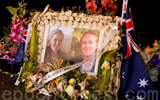 近日，澳洲政府宣布，将建一座永久纪念碑，悼念两名遇难人质。 （大纪元摄影记者何蔚）
