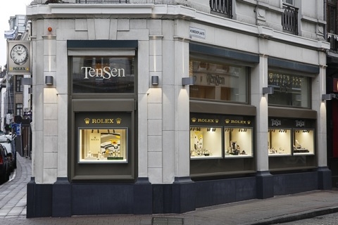 TenSen顶级名表专卖店,这里只销售百达翡丽、劳力士和宝玑。(TenSen表店提供) TenSen顶级名表专卖店,这里只销售百达翡丽、劳力士和宝玑。(TenSen表店提供)
