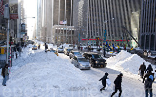 紐約市歷史上的雪暴