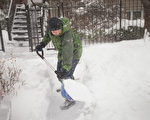 组图：入冬最强降雪侵袭芝加哥