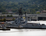 2013年9月16日，华盛顿海军工厂发生枪击事件。(Patrick Smith/Getty Images)