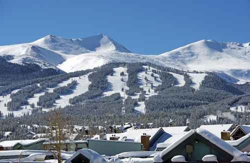 布雷肯里奇(Breckenridge Ski)滑雪场。(Fotolia) 布雷肯里奇(Breckenridge Ski)滑雪场。(Fotolia)