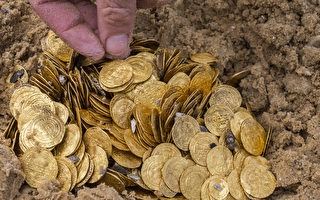 以色列外海發現2000枚千年古金幣